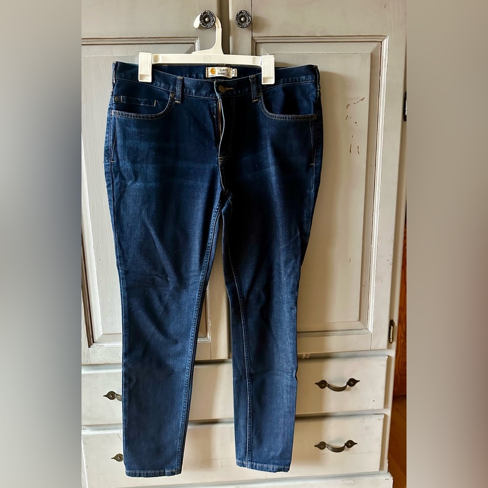Carhartt Skinny Leg Jeans Size 14